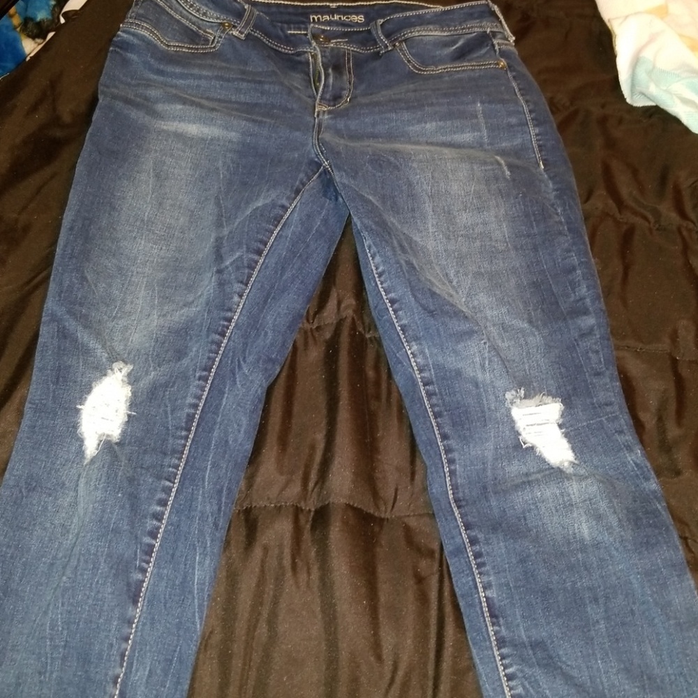 Maurices jeggings size medium